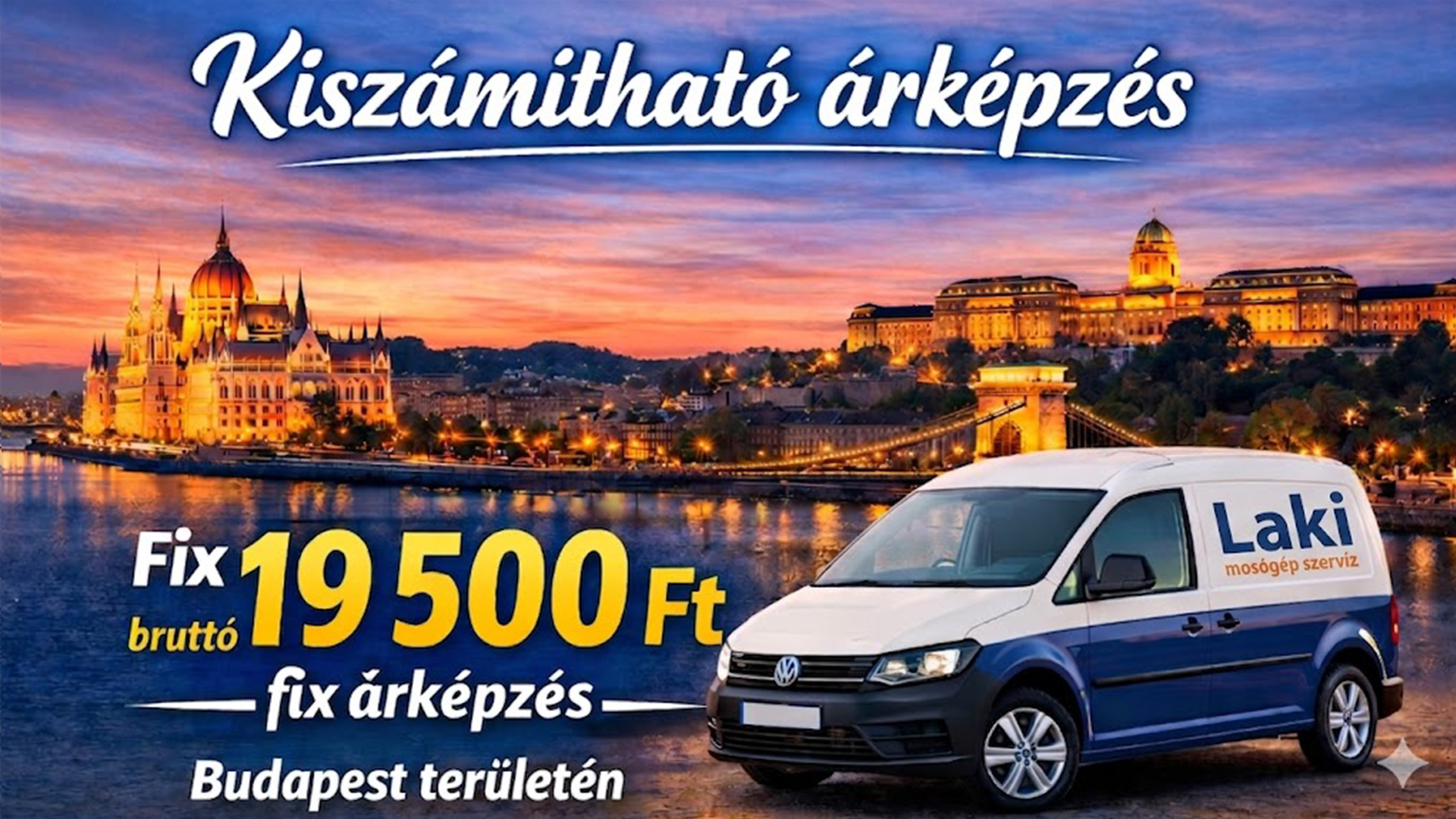 Mosógép javítás fix áron